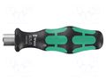 Screwdriver handle; 78mm; Mounting: 1/4" (C6,3mm),1/4" (E6,3mm) WERA WERA.05145100001