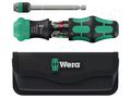Kit: screwdriver; case; with ratchet; Kraftform Kompakt 20; 6pcs. WERA WERA.05051514001