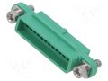 Connector: wire-wire/PCB; plug; female; PIN: 26; Gecko; 2A; 450V HARWIN G125-2242696F1