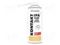 Isopropyl alcohol; KONTAKT IPA Plus; 400ml; spray; can; cleaning AG TERMOPASTY IPA-400ML