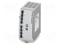 Switch PoE Ethernet; unmanaged; Number of ports: 8; 46÷57VDC PHOENIX CONTACT 1343034