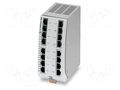 Switch Ethernet; unmanaged; Number of ports: 16; 9÷32VDC; RJ45 PHOENIX CONTACT 1085115