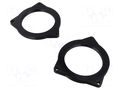 Spacer ring; 87mm; BMW; BMW 3 (E90/E91) 2005->2012; 2pcs; PETG BASSER PETG.DPBMW11-1
