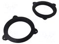 Spacer ring; 87mm; Toyota; Toyota Auris 2007->; 2pcs; PETG BASSER PETG.DPTOYO03