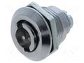 Lock; cast zinc; 26mm; Kind of insert bolt: double-bit insert ELESA+GANTER GN115-VDE-26