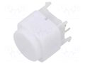 Switch: keypad; SPST; 0.03A/28VDC; LED; yellow; THT; Leads: for PCB E-SWITCH PB350STRY