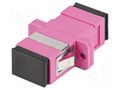 Transition: adapter; OM4; SC/UPC,both sides; 50/125um; -40÷85°C LANBERG FA-SCUPMS41-0001VT