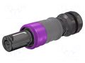 Connector: AC supply; screw terminal (AxiClamp); female; 16BL STÄUBLI 15.0721C3-26