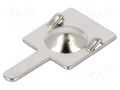 Contact; AAA,R03; Batt.no: 1; soldered,push-in; Contacts: steel COMF 223-2A