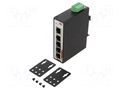 Switch Ethernet; unmanaged; Number of ports: 5; 12÷48VDC; RJ45 Comparta CEGU-0500