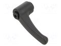 Lever; adjustable; Thread len: 10mm; Lever length: 63mm ELESA+GANTER ERZ.63A-M8-C1