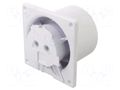 Fan: AC; axial; 230VAC; 93m3/h; 26dBA; ball; 2400rpm; 120x120x89mm ORNO OR-WL-3201/100/S