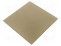 Decorative panel; glass; pearl gold; 170x170x10mm ORNO OR-WL-3204/PC