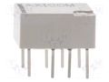 Relay: electromagnetic; DPDT; Ucoil: 24VDC; 2A; 0.5A/125VAC; IM TE Connectivity IM07TS