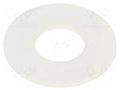 Washer; round; D=16mm; h=0.7mm; polyamide; natural ESSENTRA ESS-10356609