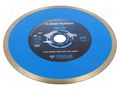 Cutting diamond wheel; Ø: 230mm; Øhole: 25.4mm; Fliese Rondo Plus NOZAR DIAMANTWERKZEUGE NOZAR-PL6700262