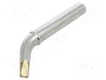 Tip; bent chisel; 7mm; 425°C; for  soldering iron WELLER WEL.CT2EX8