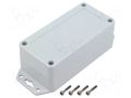 Enclosure: multipurpose; X: 60mm; Y: 120mm; Z: 45mm; ZP; light grey KRADEX ZP1206045UJHPC