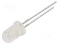 LED; blue; 5mm; 100mcd; 40°; Front: convex; 3.7VDC; No.of term: 2 EVERLIGHT 333-2SUBW/C470-A4