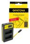 PATONA Smart Dual LCD USB Charger for Canon LP-E10 EOS EOS1100D EOS-1100D Rebel T3 Kiss X50, PATONA 141629 4055655213462