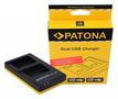 PATONA Dual Quick-Charger f.Sony NP-FW50 RX1R III DSC-RX1RM3 incl. USB-C cable, PATONA 1964 4055655114172