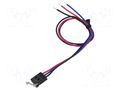 Microswitch SNAP ACTION; 0.1A/30VDC; SPDT; Rcont max: 140mΩ; D2JW OMRON Electronic Components D2JW-01K31-MD