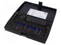 Kit: specialist tools; plastic cassette; for damaged screws GEDORE GEDORE-6654600