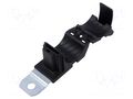 Fixing clamp; Cable P-clips; ØBundle : 19.4÷36mm; W: 34.9mm; black HELLERMANNTYTON RCC180SM10-PA66HIR