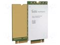 Module: 5G; Down: 4.9Gbps; Up: 550Mbps; M.2; 3G,4G,5G,GNSS; M.2 TELIT FN990A40W05T050100