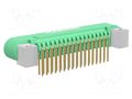 Connector: wire-wire/PCB; socket; male; PIN: 34; Gecko; 2A; 450V HARWIN G125-MH13405M4P