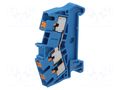 Splice terminal: rail; PTS; 24A; 800V; for DIN rail mounting; grey PHOENIX CONTACT PTS2.5-TWINBU