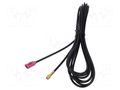 Cable; 3m; Fakra female,SMA male; Car brand: universal MTA 7581170