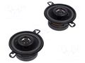 Car loudspeakers; two-way; 87mm; 50W; 100÷20000Hz; 4Ω; 87dB; 2pcs. MTA 7697320