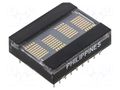 Display: LED; alphanumeric; 5.08mm; No.char: 4; red; 3.5mcd; 5V BROADCOM (AVAGO) HDLO-2416