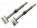 Tip; cutting; 20.6mm; 413°C; for hot tweezers; 2pcs. METCAL PTC-7BL1321R