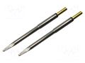 Tip; cutting; 2mm; 413°C; for hot tweezers; 2pcs. METCAL PTC-7CH1720A