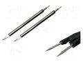 Tip; cutting; 1mm; 421°C; for hot tweezers; 2pcs; SmartHeat® METCAL TFP-BLP1