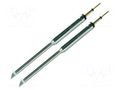 Tip; knife; 0.29mm; 413°C; for hot tweezers; 2pcs; UltraFine METCAL UFT-7PW2954C