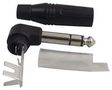 PLUG, 6.35MM JACK, 90DEG, 3POLE ACPS-RB