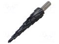 Drill bit; step,conical,multistep; L: 120mm; Holder: 3-surface RECA RECA-0623-900-620