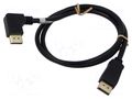 Cable; DisplayPort plug,DisplayPort plug 90° left/right; PVC GOOBAY GOOBAY-77052