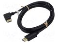 Cable; DisplayPort plug,DisplayPort plug 90° left/right; PVC GOOBAY GOOBAY-77053