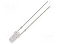 LED; orange; 3mm; 750÷1120mcd; 50°; Front: flat; 2.1÷2.6VDC OPTOSUPPLY OSOOP23N51A