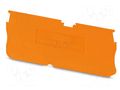 End piece; L: 29mm; W: 0.8mm; H: 72mm; Body: orange PHOENIX CONTACT DST25QUATTRO08OG