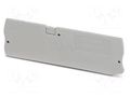 End piece; L: 29mm; W: 2.2mm; H: 97.2mm; Body: grey PHOENIX CONTACT D-ST4-QUATTRO/2P