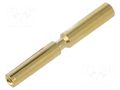 Contact; female; 1mm; M17; gold-plated; 0.75÷1mm2; crimped HARTING 21170700000