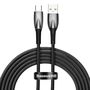 Baseus Glimmer Series Fast Charging Cable USB-A - USB-C 100W 480Mbps 2m black, Baseus 6932172617998 6932172617998