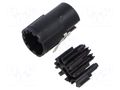 Connector: M17; male; contact insert; M17; PIN: 9(4+5); crimped HARTING 21175280000