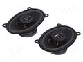 Car loudspeakers; two-way; 90x150mm; 50W; 60÷20000Hz; 4Ω; 91dB MTA 7697330