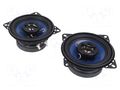 Car loudspeakers; two-way; 100mm; 80W; 90÷20000Hz; 4Ω; 91dB; 2pcs. MTA 7697332